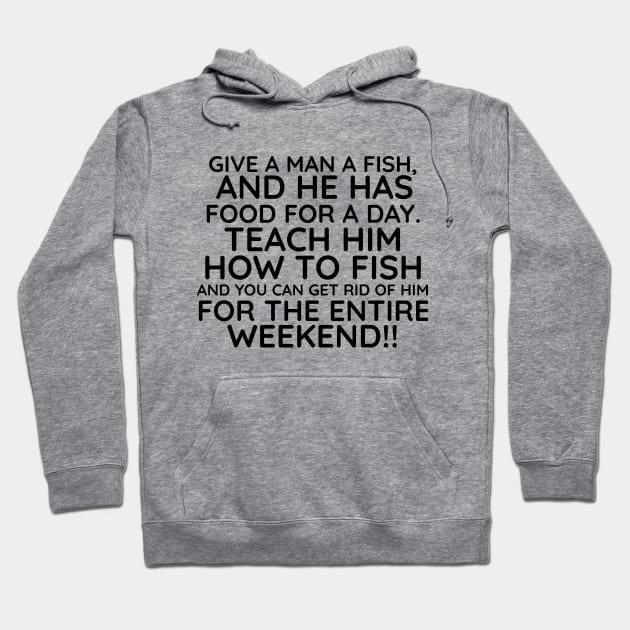 Funny fishing tips Hoodie by mksjr